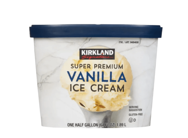 Παγωτό υπογραφής Kirkland στο Costco