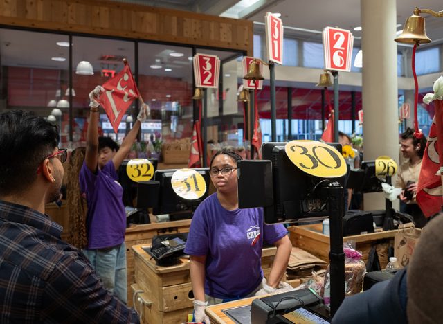 Τομείο παντοπωλείων του Trader Joe.