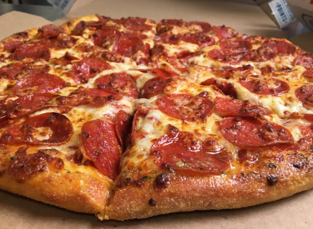 Dominos Personal Pizza Pepperoni