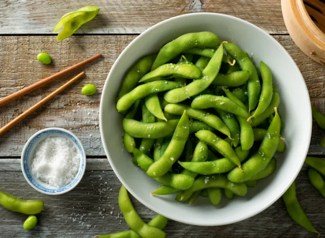 Edamame με θαλασσινό αλάτι