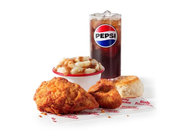 Combo 2 τεμαχίων από το KFC