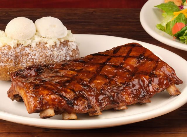 Texas Roadhouse Fall Off-the-Bone Ribs, Half-Slab, Half Parts