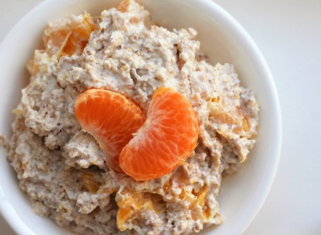 Orange Creamsicle Overnight Oats