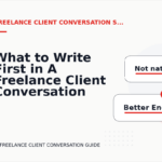 What to Write First in A Freelance Client Conversation