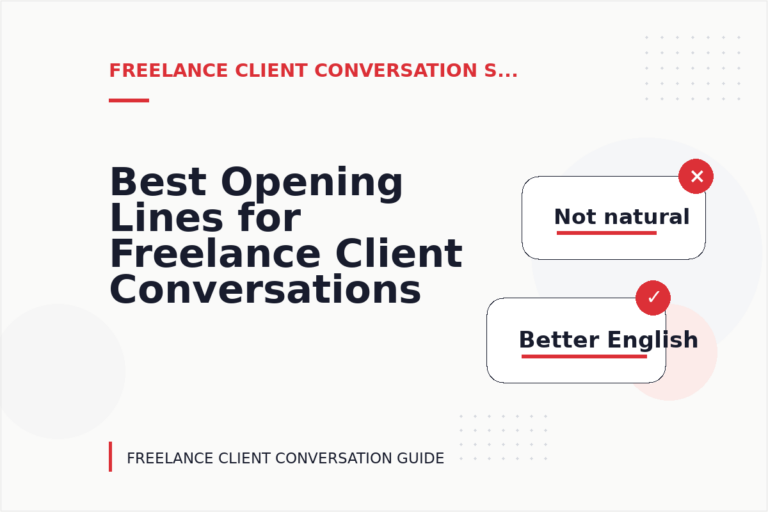 Best Opening Lines for Freelance Client Conversations Best Opening Lines for Freelance Client Conversations