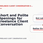 Short and Polite Openings for Freelance Client Conversation English