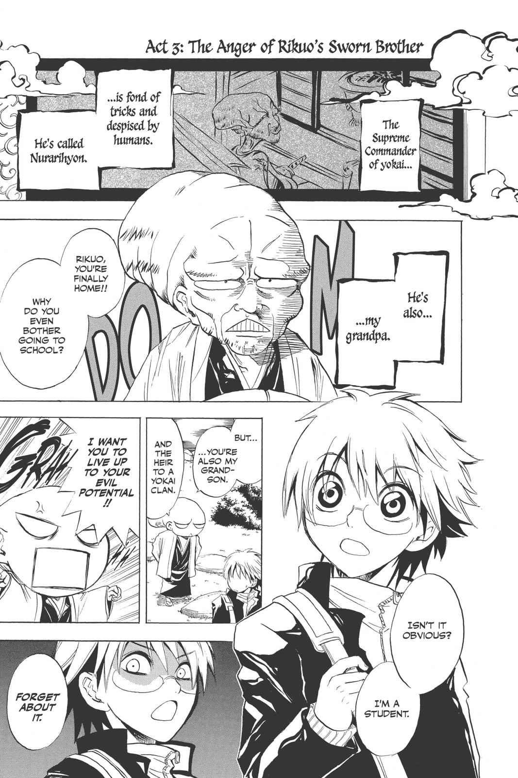 Nurarihyon no Mago Chapter 3 Page 1
