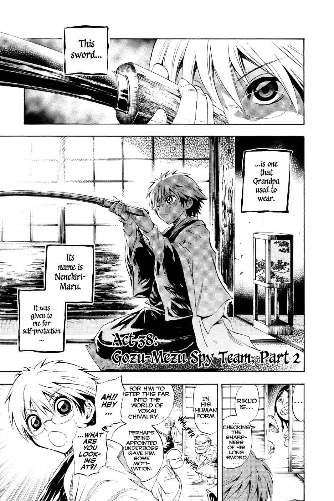 Nurarihyon no Mago Chapter 38 Page 1